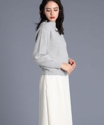 《Ｍａｇｌｉｅ　ｐａｒ　ｅｆ－ｄｅ》フォックス混ボトルネックニット（５１９４１７０００９）