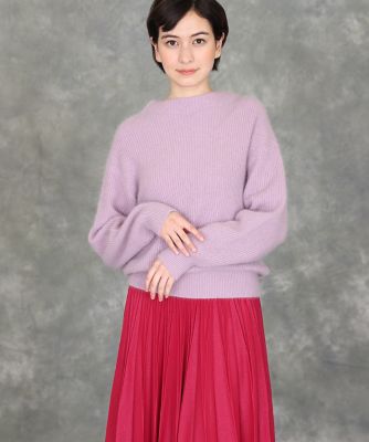 《Ｍａｇｌｉｅ　ｐａｒ　ｅｆ－ｄｅ》フォックス混ボトルネックニット（５１９４１７０００９）