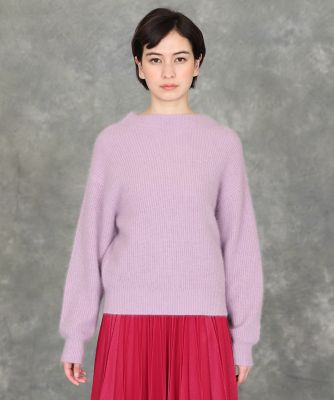 《Ｍａｇｌｉｅ　ｐａｒ　ｅｆ－ｄｅ》フォックス混ボトルネックニット（５１９４１７０００９）