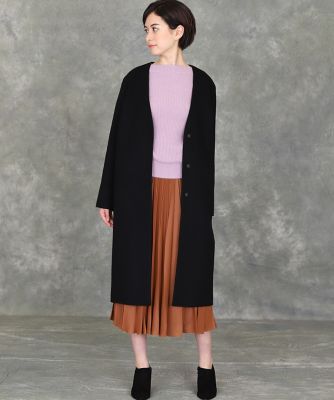 《Ｍａｇｌｉｅ　ｐａｒ　ｅｆ－ｄｅ》フォックス混ボトルネックニット（５１９４１７０００９）