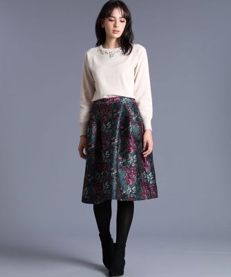 《Ｍａｇｌｉｅ　ｐａｒ　ｅｆ－ｄｅ》ビジュープルオーバーニット（５１９４１７００１５）