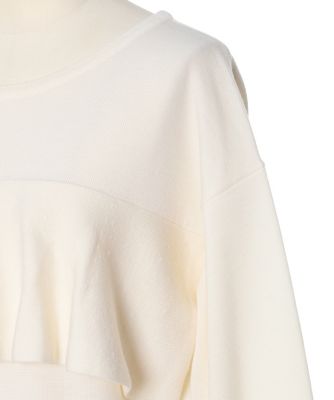 《Ｍａｇｌｉｅ　ｐａｒ　ｅｆ－ｄｅ》フリルデザインニット（５１９４１７００１８）
