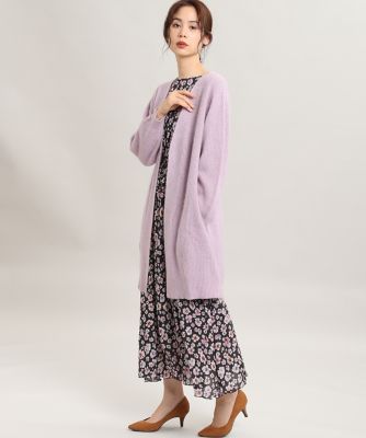 《Ｍａｇｌｉｅ　ｐａｒ　ｅｆ－ｄｅ》ボリュームスリーブロングカーディガン（５１９４１７８００４）