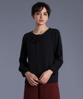 《Ｍａｇｌｉｅ　ｐａｒ　ｅｆ－ｄｅ》ボウタイブラウス（５１９４１８２０１０）