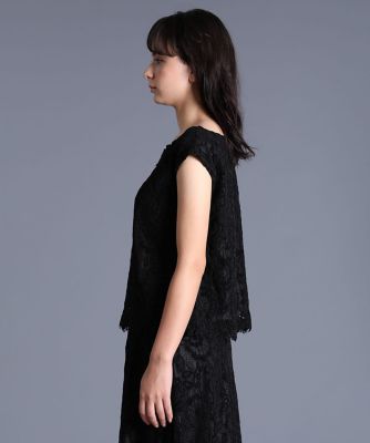 《Ｍａｇｌｉｅ　Ｗｈｉｔｅ》モールレースフレンチブラウス（５１９４１８２３０８）