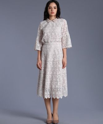 《Ｍａｇｌｉｅ　Ｗｈｉｔｅ》トルコレースブラウス（５１９４１８２３１７）