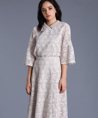 《Ｍａｇｌｉｅ　Ｗｈｉｔｅ》トルコレースブラウス（５１９４１８２３１７）