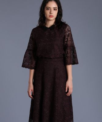 《Ｍａｇｌｉｅ　Ｗｈｉｔｅ》トルコレースブラウス（５１９４１８２３１７）