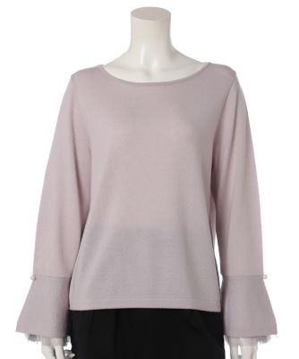 大きいサイズ スリーブチュールデザインニット ｍａｇｌｉｅ ｐａｒ ｅｆ ｄｅ ５５０４１７００１８ 三越伊勢丹オンラインストア 公式