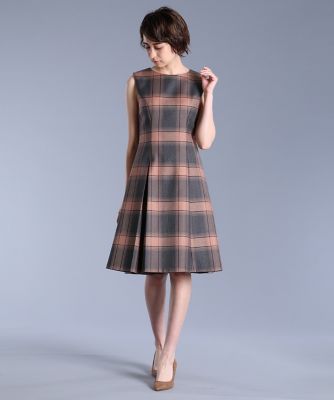 大きいサイズ チェック柄ワンピース ｍａｇｌｉｅ ｐａｒ ｅｆ ｄｅ ５５９３１２１００８ 三越伊勢丹オンラインストア 公式