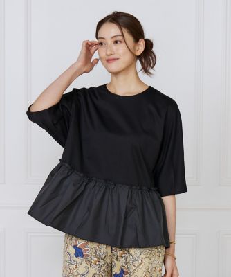 極美品✨45R　後染めコットンオーバーコート　ネイビー　ゆったり　大きいサイズ ウール オーバーコート／smoothday（スムースデイ）｜愛着を持っ