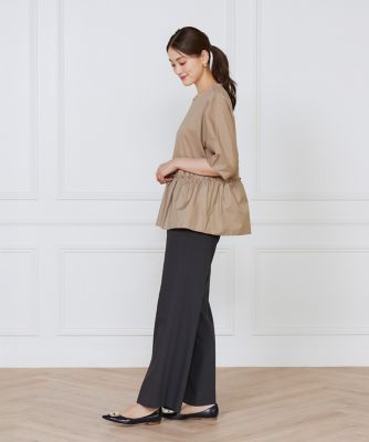 極美品✨45R　後染めコットンオーバーコート　ネイビー　ゆったり　大きいサイズ UNISEX オーバーコート／smoothday（スムースデイ）｜愛着を持っ