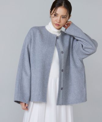 【お値下げ】7ID concept 薄手コート（ポーチ付き） 薄手 トレンチコート レディース ロング 30代40代 女性