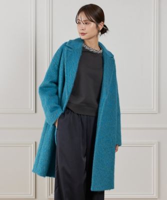 ＜7-IDconcept.(Women)＞シャギーチェスターコート（６９５４１１４０３４）
