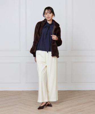 フェイクファースタンドブルゾン（6954144031） | 7