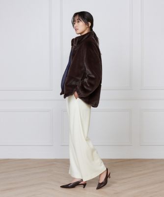 フェイクファースタンドブルゾン（6954144031） | 7