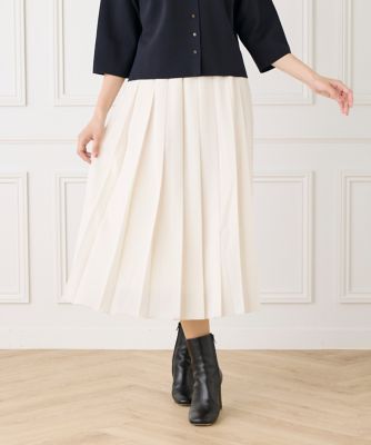 ＜7-IDconcept.(Women)＞プリーツスカート（６９５４１５２０２２）