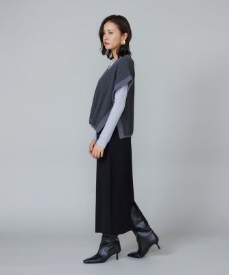 Eaphiエフィ　ニットベスト eaphi ニットベスト