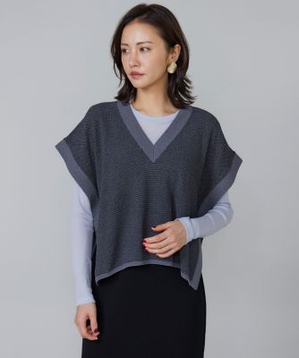 Eaphiエフィ　ニットベスト ニットベスト（6954170012） | 7-IDconcept.(Women