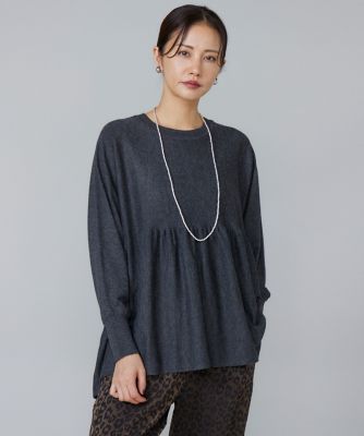 ここ様　オーダーページ ヘムギャザーニットプルオーバー（6954170013） | 7