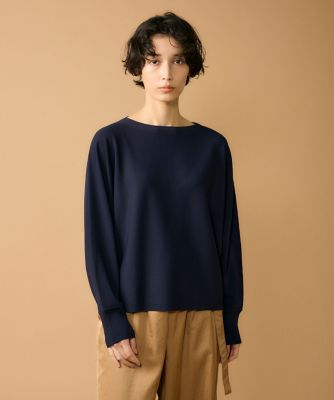 7-IDconcept.(Women)/セブンアイディコンセプト 《大きいサイズ》ドルマンスリーブニットプルオーバー(6954170819) 60ネービーブル トップス【三越伊勢丹/公式】