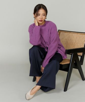 未使用・タグ付 ツモリチサト アルパカ リネン ニットカーディガン アルパカブレンドVネックカーディガン（6954178004） | 7