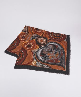 7-IDconcept.(Women)/セブンアイディコンセプト ウールライクストール(6954283001) 10クロ スカーフ・ショール【三越伊勢丹/公式】