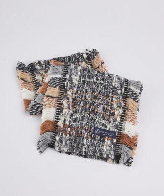 7-IDconcept.(Women)/セブンアイディコンセプト ミックスツィードマフラー《P.CORNILLON/ピー・コルニヨン》(6954283002) 11ライトグレー スカーフ・ショール【三越伊勢丹/公式】