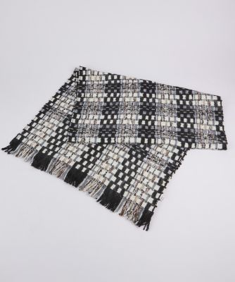 7-IDconcept.(Women)/セブンアイディコンセプト ミックスヤーンマフラー《P.CORNILLON/ピー・コルニヨン》(6954283003) 10クロ スカーフ・ショール【三越伊勢丹/公式】