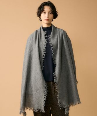 ＜7-IDconcept.(Women)＞ライトバスケット織　ストール（６９５４２８４００２）