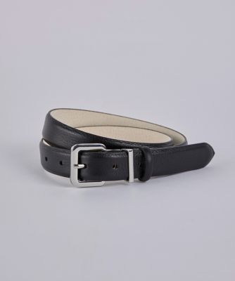 ＜7-IDconcept.(Women)＞　スクエアバックルレザーベルト《ＡＬＴＡ　ＭＯＤＡ　ＢＥＬＴ／アルタモーダベルト》（６９５４２９６００１）