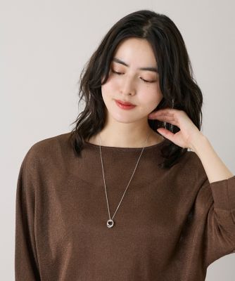 ダブルリングモチーフネックレス（6960295002） | 7