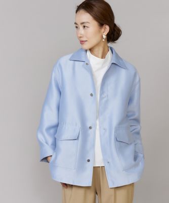 大きいサイズ》オーバーサイズシャツジャケット