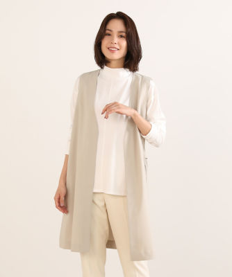 ＜7-IDconcept.(Women)＞ハイネックカットソー《ＳＵＰＥＲ　ＣＯＯＬ　ＴＯＵＣＨ　ＣＯＴＴＯＮ》（７０２３１９００１３）