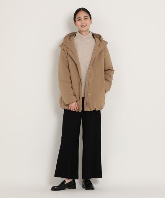 7-IDconcept ダウンコート　グレー セール】 ミドル丈ダウンコート《Re:DOWN》 （ダウンジャケット