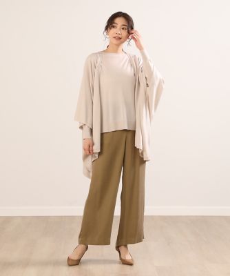 ウールカシミヤボートネックニット（７０２４１７０００４）