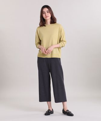 ウールカシミヤボートネックニット（７０２４１７０００４）