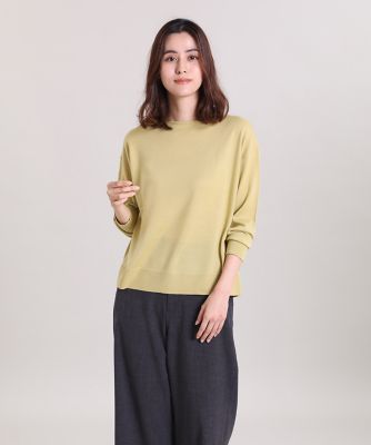 ウールカシミヤボートネックニット（７０２４１７０００４）
