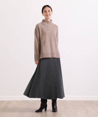 フォックス混ハイネックニット（７０２４１７０００７）