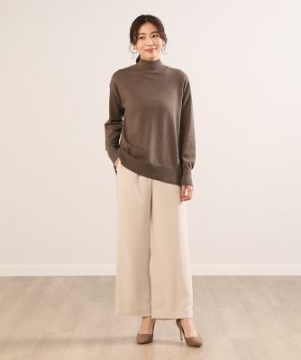 Ａラインハイネックニット（７０２４１７００１６）