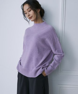 ラムウールハイネックニット（７０２４１７００２８）