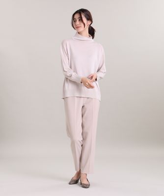 《大きいサイズ》ウールカシミヤハイネックニット（７０２４１７０８０３）