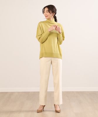 《大きいサイズ》ウールカシミヤハイネックニット（７０２４１７０８０３）