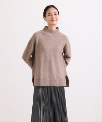 ＜7-IDconcept.(Women)＞《大きいサイズ》フォックス混ハイネックニット（７０２４１７０８０７）