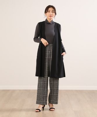 サイドスリットジレ（７０２４１９４００７）