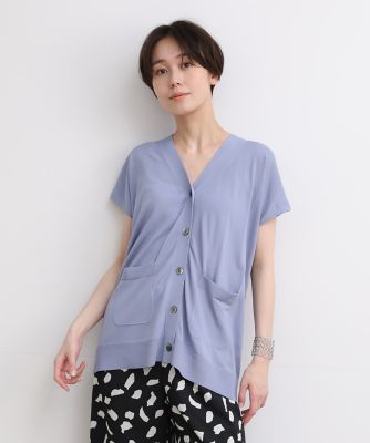 Vネックフレンチスリーブジレ （7032178016） | 7