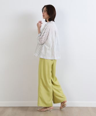18SS ★日本未入荷【MANTORY】★ Linenストライプシャツ★2色 11004703218202621001?$VS_1500$