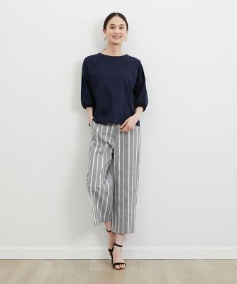 《大きいサイズ》バルーンスリーブカットソー《ＳＵＰＥＲ　ＣＯＯＬ　ＴＯＵＣＨ　ＣＯＴＴＯＮ》（７０３２１９０８１７）
