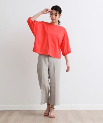 《大きいサイズ》バルーンスリーブカットソー《ＳＵＰＥＲ　ＣＯＯＬ　ＴＯＵＣＨ　ＣＯＴＴＯＮ》（７０３２１９０８１７）