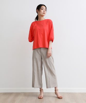 《大きいサイズ》バルーンスリーブカットソー《ＳＵＰＥＲ　ＣＯＯＬ　ＴＯＵＣＨ　ＣＯＴＴＯＮ》（７０３２１９０８１７）